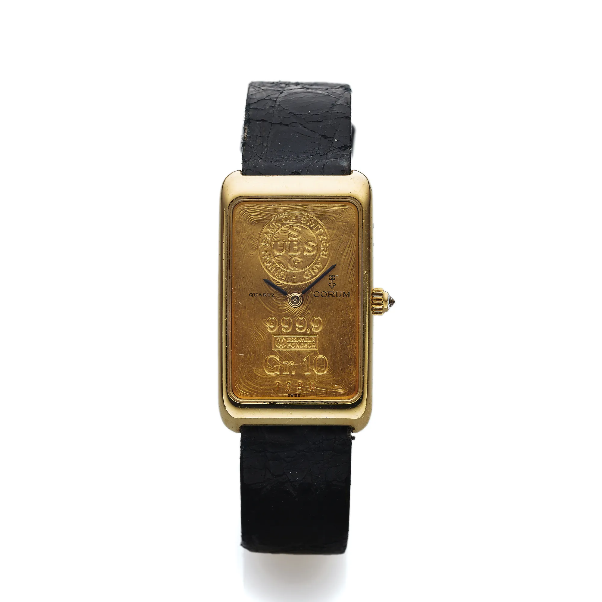 Corum 42400 21mm Yellow gold Champagne