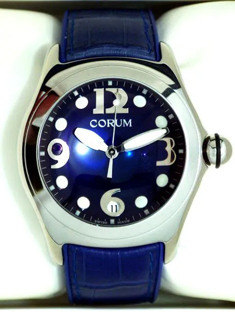 Corum Bubble 163.150.20 45mm Stainless steel Blue