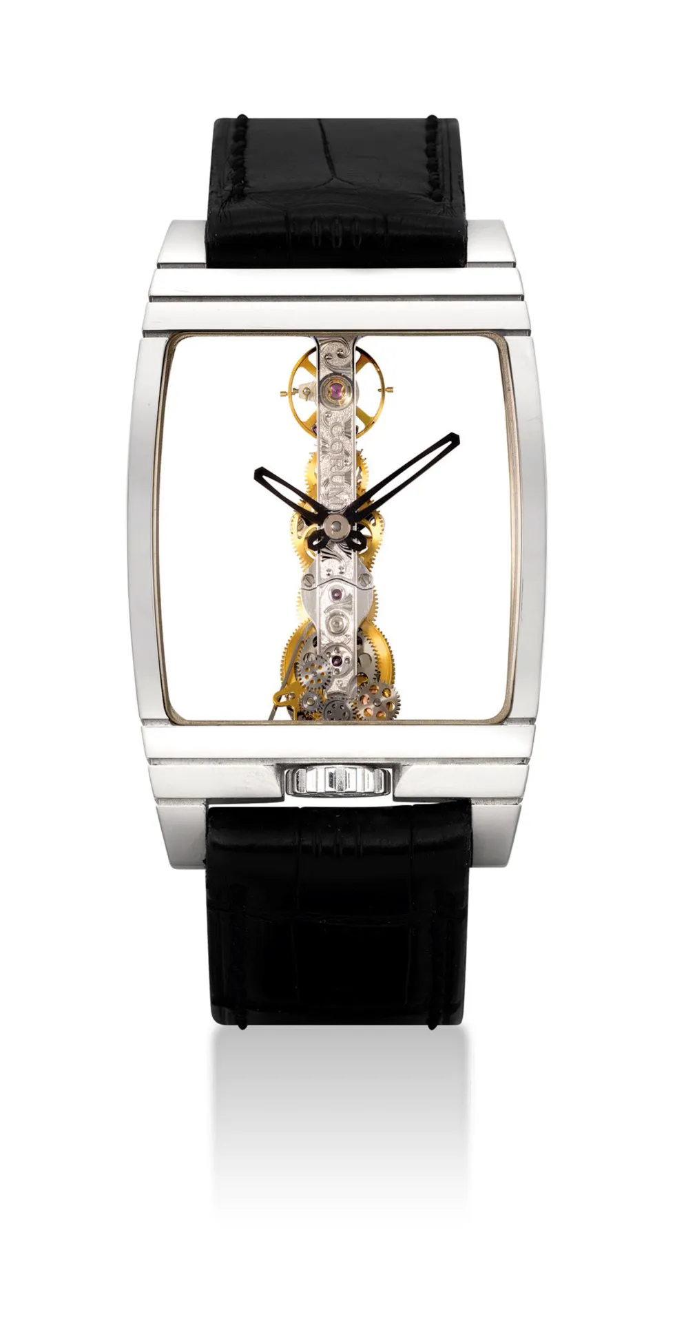 Corum Golden Bridge 113.550.59 32mm White gold Skeletonised