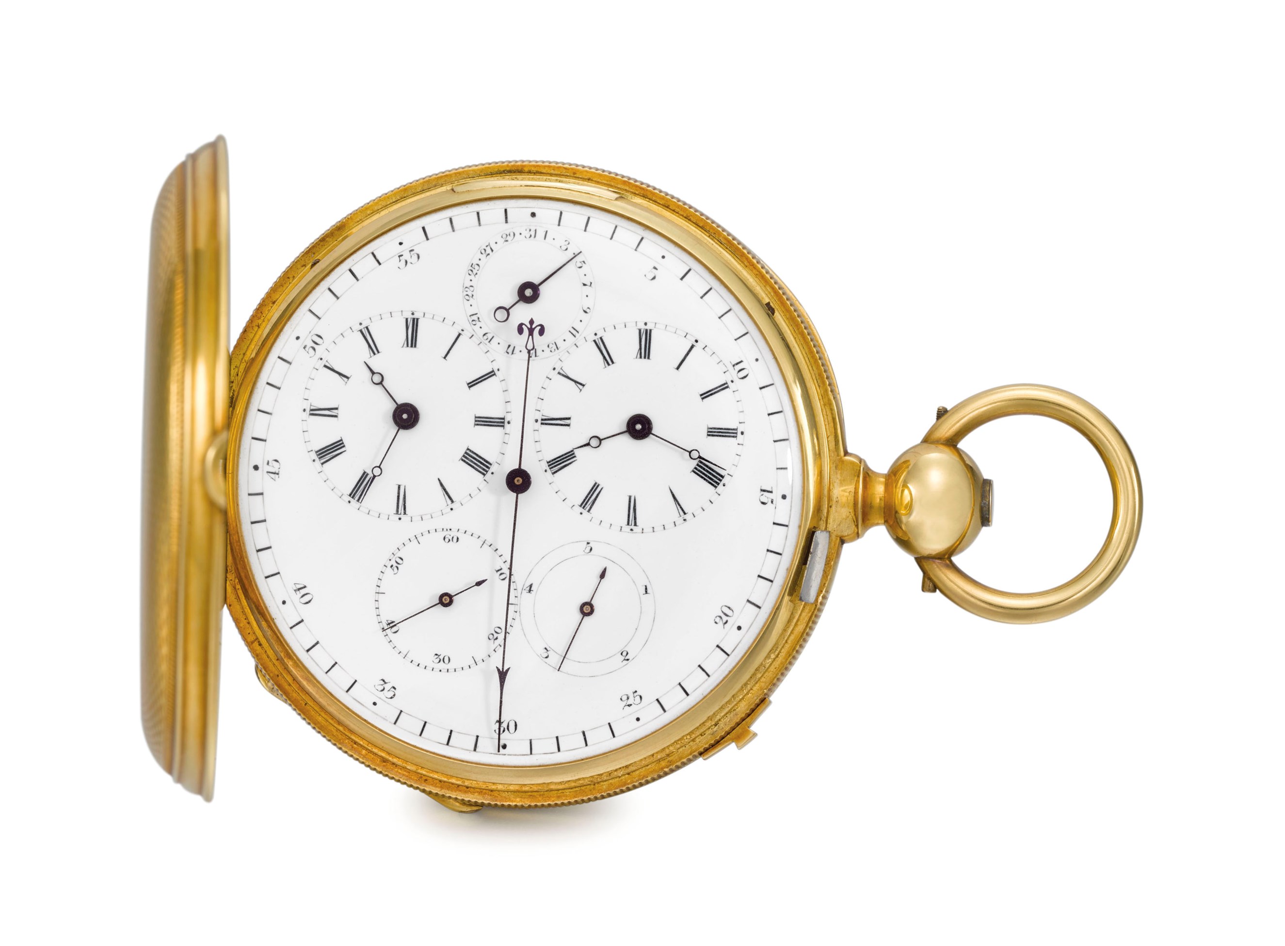 Courvoisier Frères Yellow gold White 1850 | Rare Watches | Lot 170