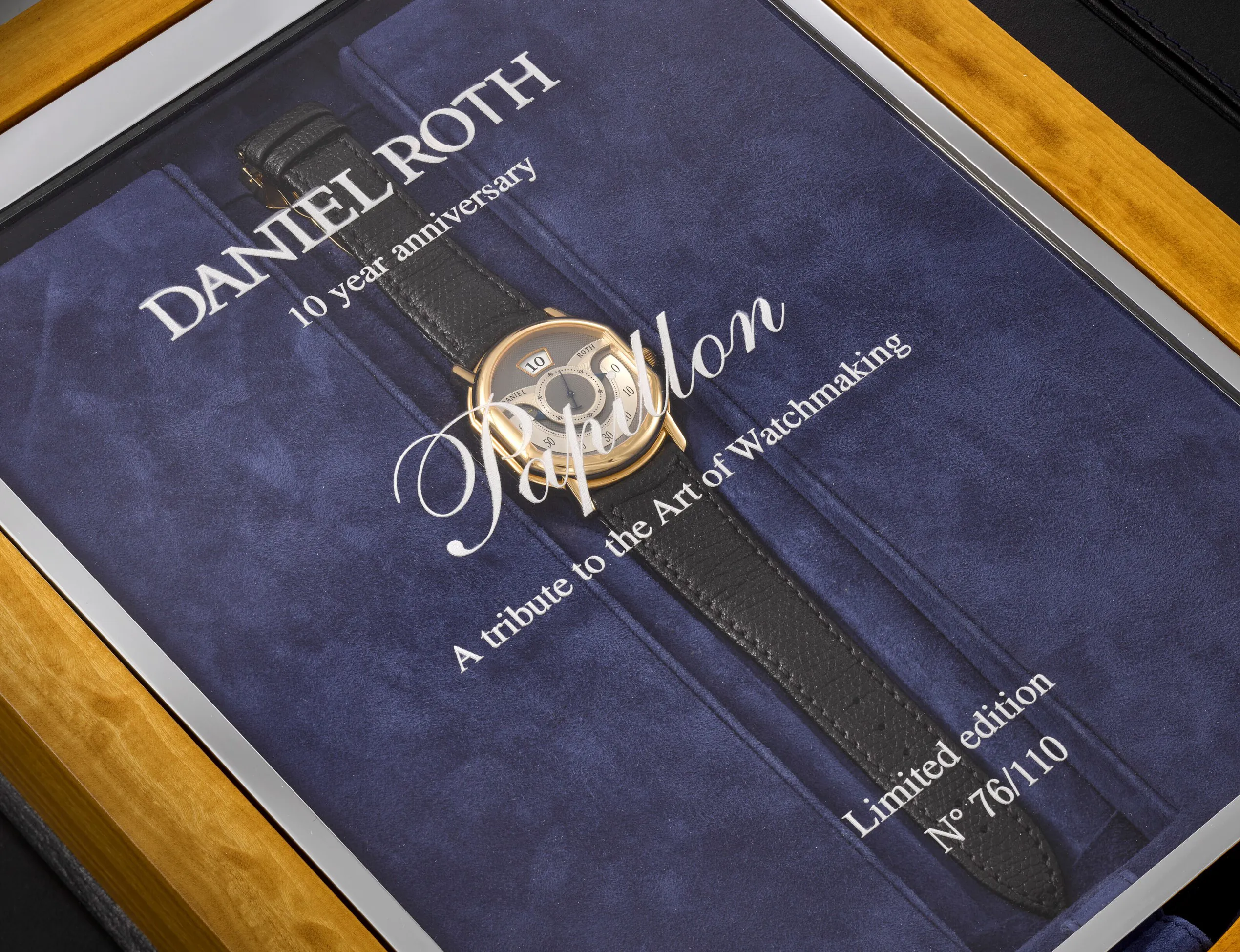 Daniel Roth Papillon 37mm Yellow gold Silver 2