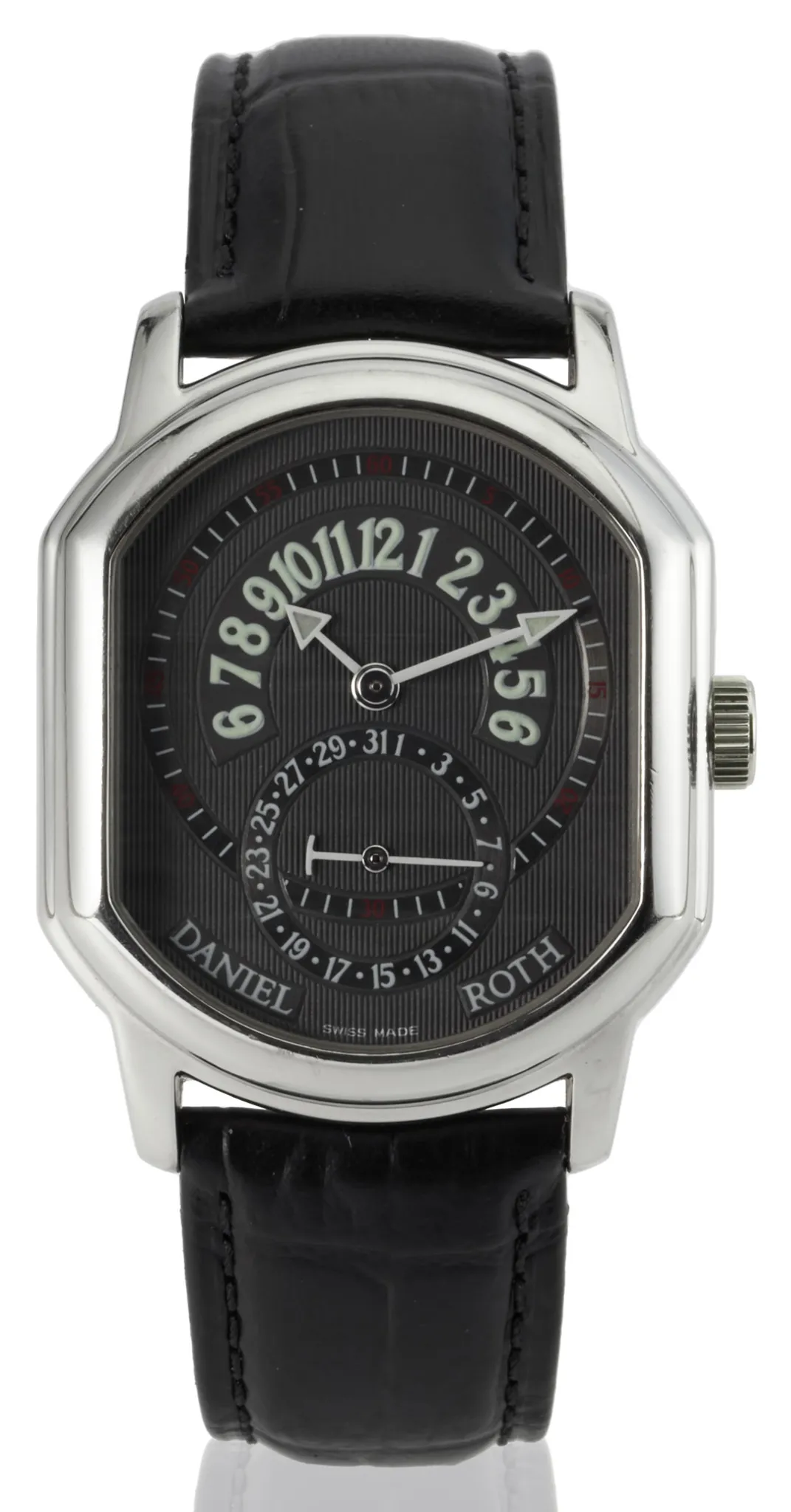 Daniel Roth Retrograde 807.L.10 35mm Stainless steel Gray