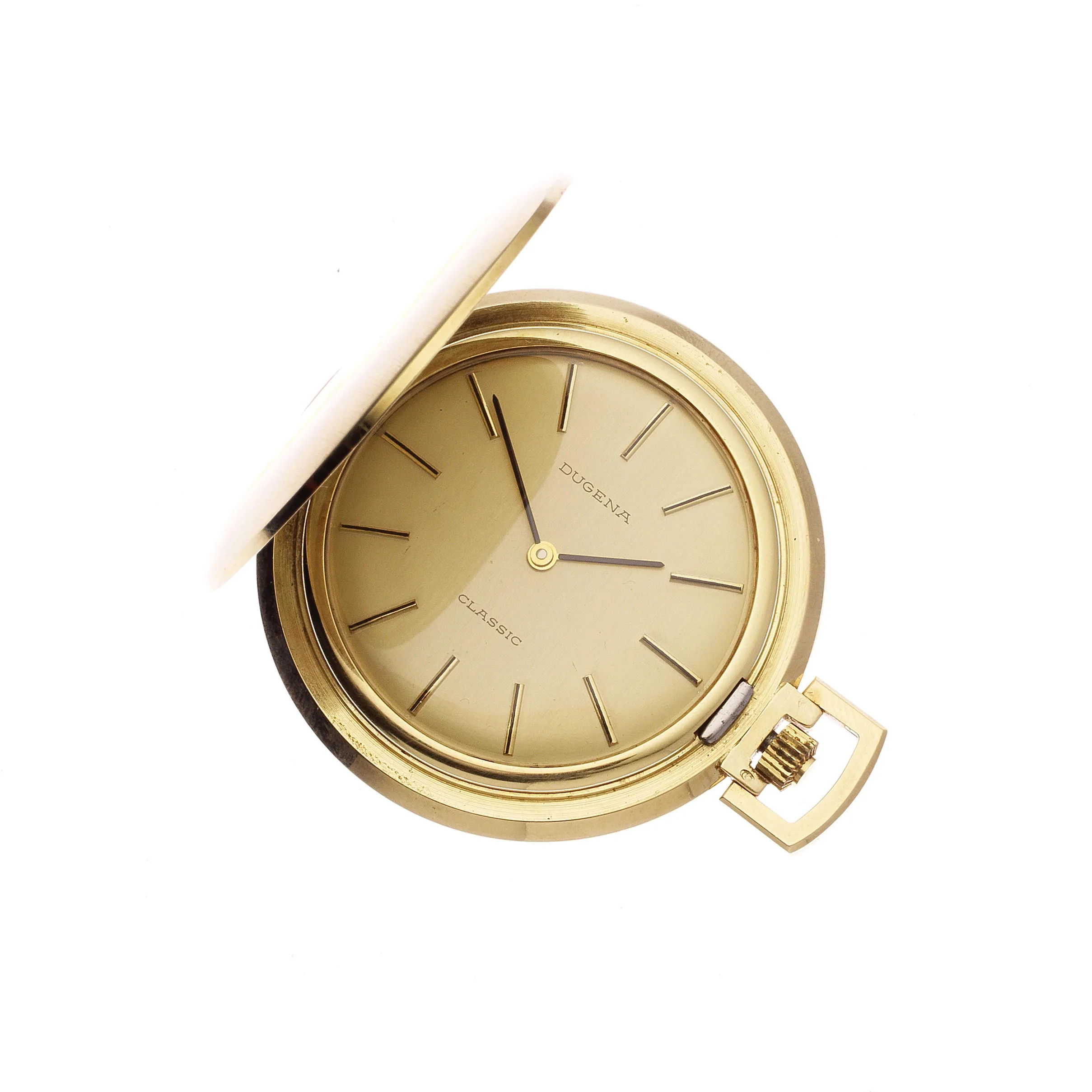 Dugena Classic 41mm Yellow gold Champagne