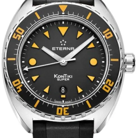 Eterna Super Kontiki 1273.41.49.1382 45mm Stainless steel Black