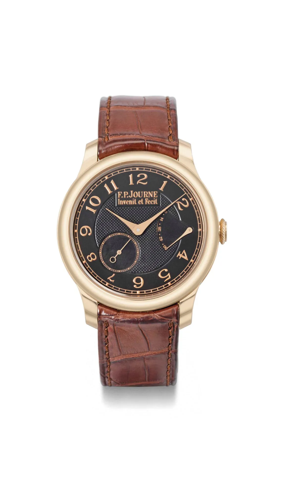 F.P. Journe Chronometre Souverian 40mm Rose gold Black