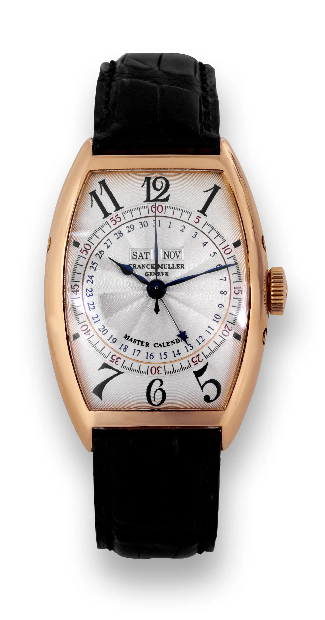 Franck Muller Master Calendar 5850MC 32mm Rose gold Silver