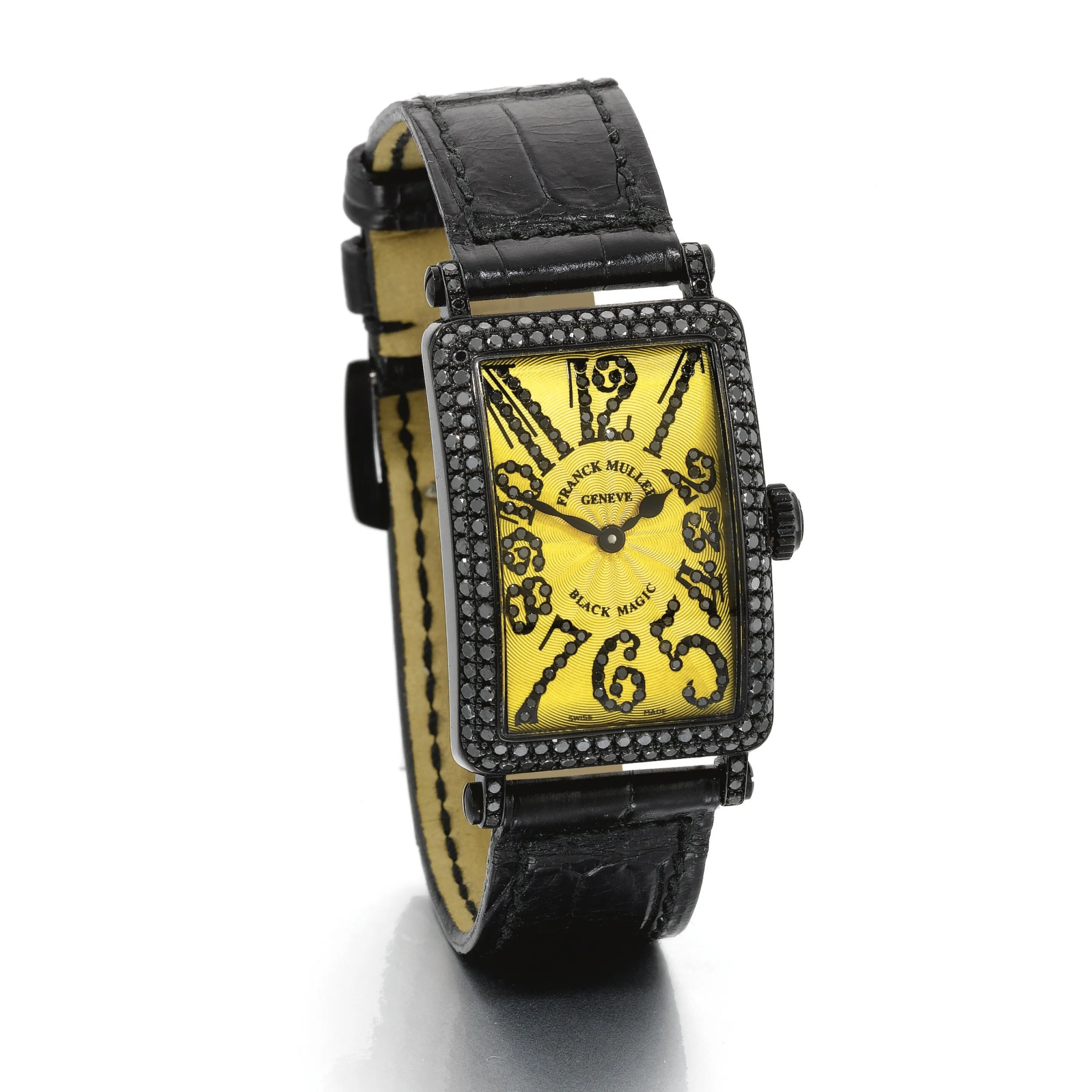 Franck Muller Long Island 902 QZ 40mm White gold Yellow