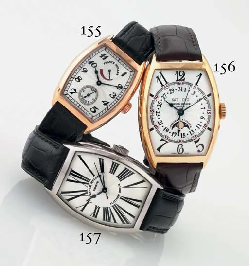 Franck Muller 5850 SC 45mm White gold Silver