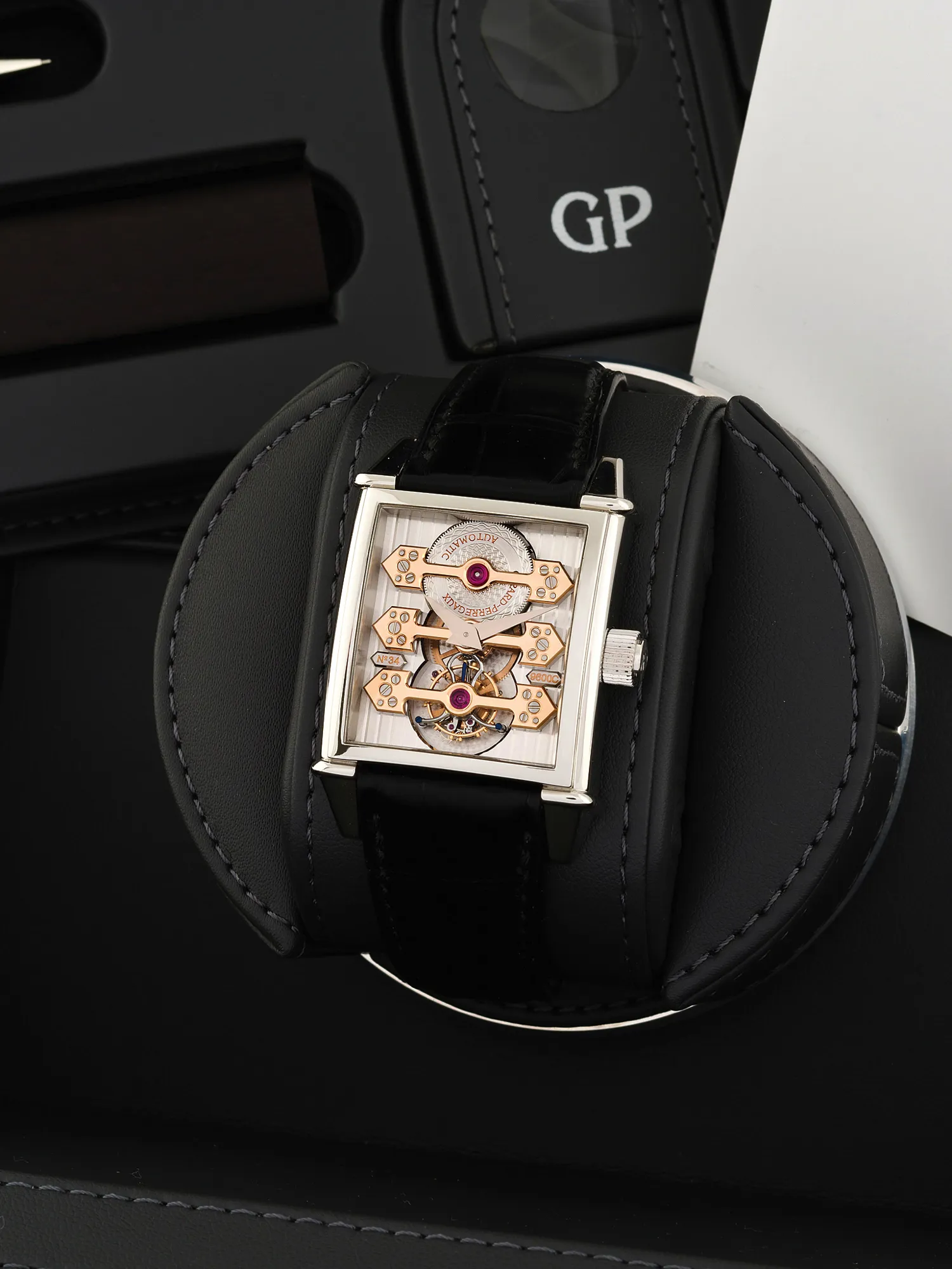 Girard-Perregaux Bridges 9987 34mm Platinum Skeletonized