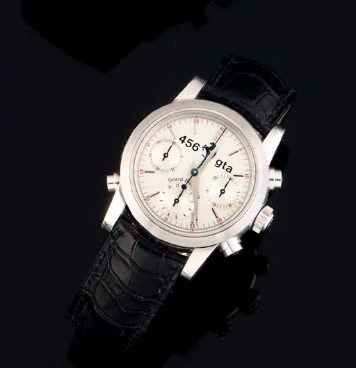 Girard-Perregaux Ferrari 9015 36mm White gold Silver