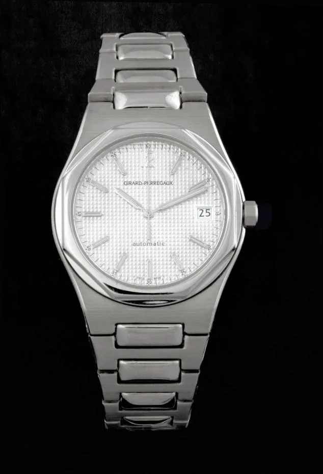 Girard-Perregaux Laureato 8010 36mm White gold Silver