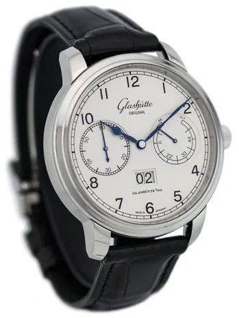 Glashütte Senator 100-14-05-02-04 44mm Stainless steel Silver