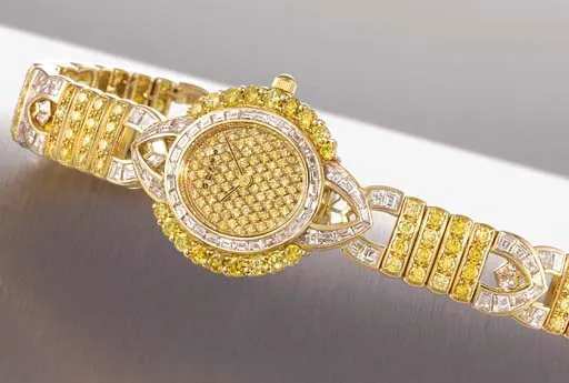 Graff GXX 24mm Yellow gold Diamond