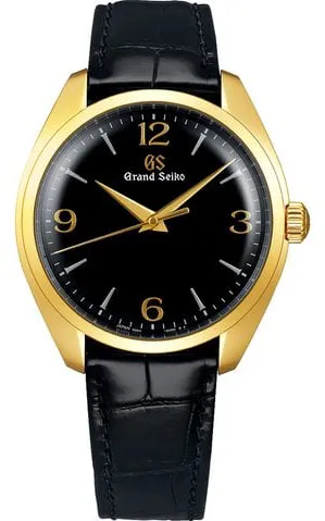 Grand Seiko Elegance SBGW262 39mm Yellow gold Black