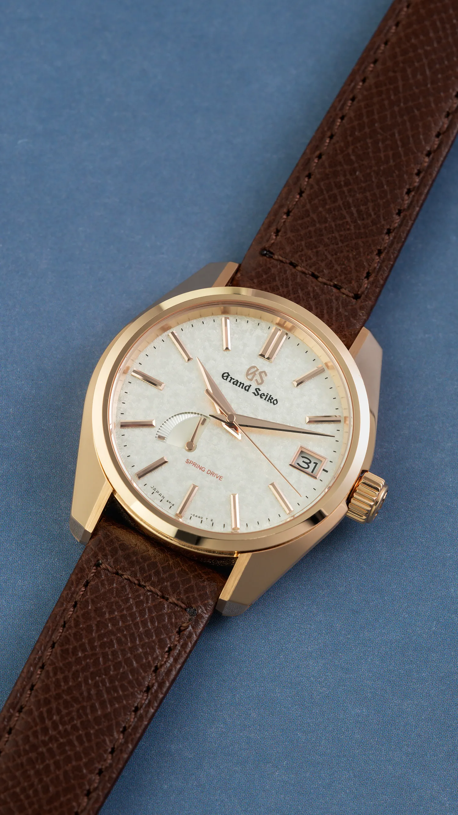 Grand Seiko Spring Drive SBGA384 40mm Rose gold White 3