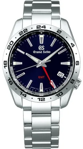 Grand Seiko Sport SBGN029 39mm Stainless steel Navy blue