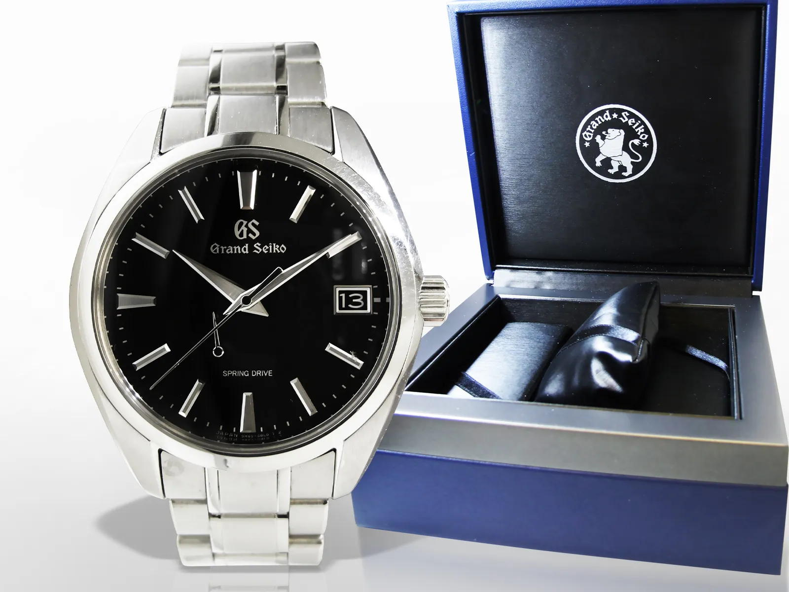 Grand Seiko 41mm Stainless steel Black