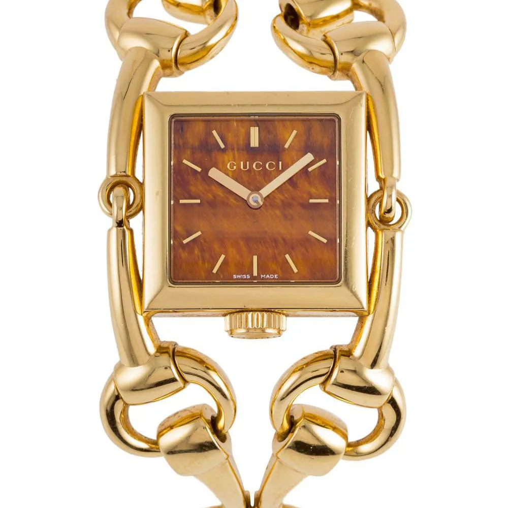 Gucci Signoria Yellow gold Brown