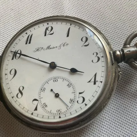 H. Moser & Cie. 51mm Silver