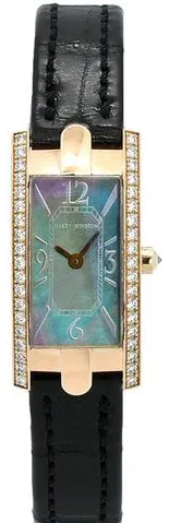 Harry Winston Avenue 332LQR 32.3mm Rose gold Mother of pearl