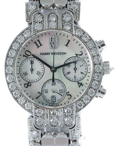 Harry Winston Premier 200/UCQ32W 31mm White gold Mother-of-pearl