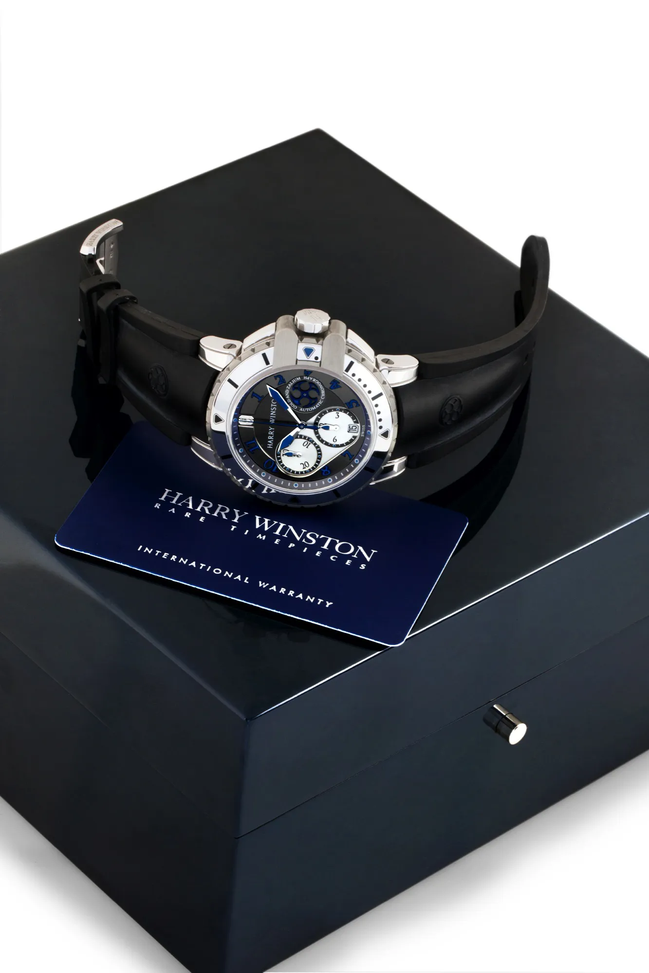 Harry Winston Project Z 410-MCA44WZ 46mm White gold bi-color black and silver