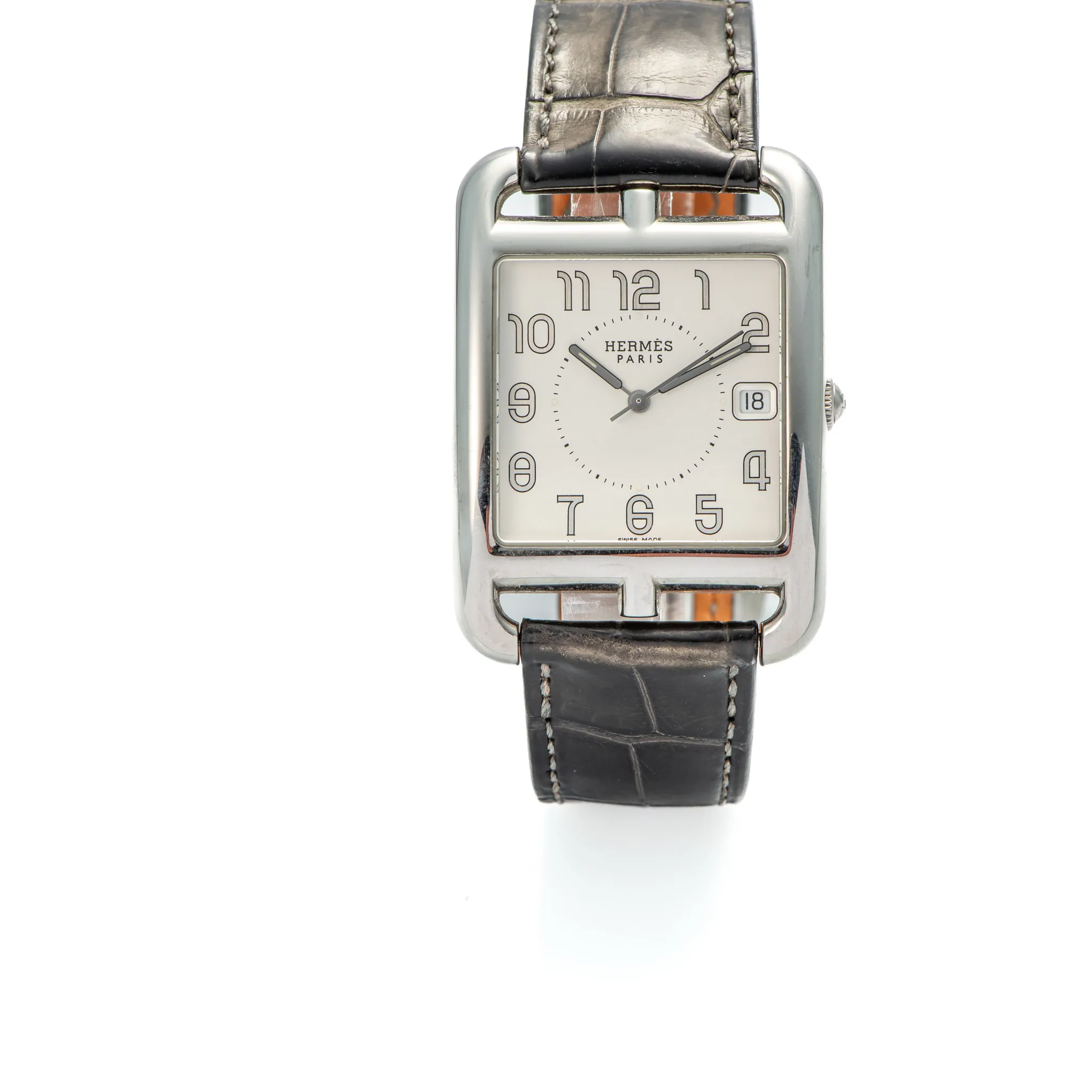 Hermès Cape Cod CC1.810 33mm Stainless steel White