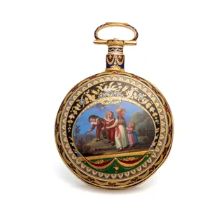 William Ilbery 59mm Yellow gold Enamel