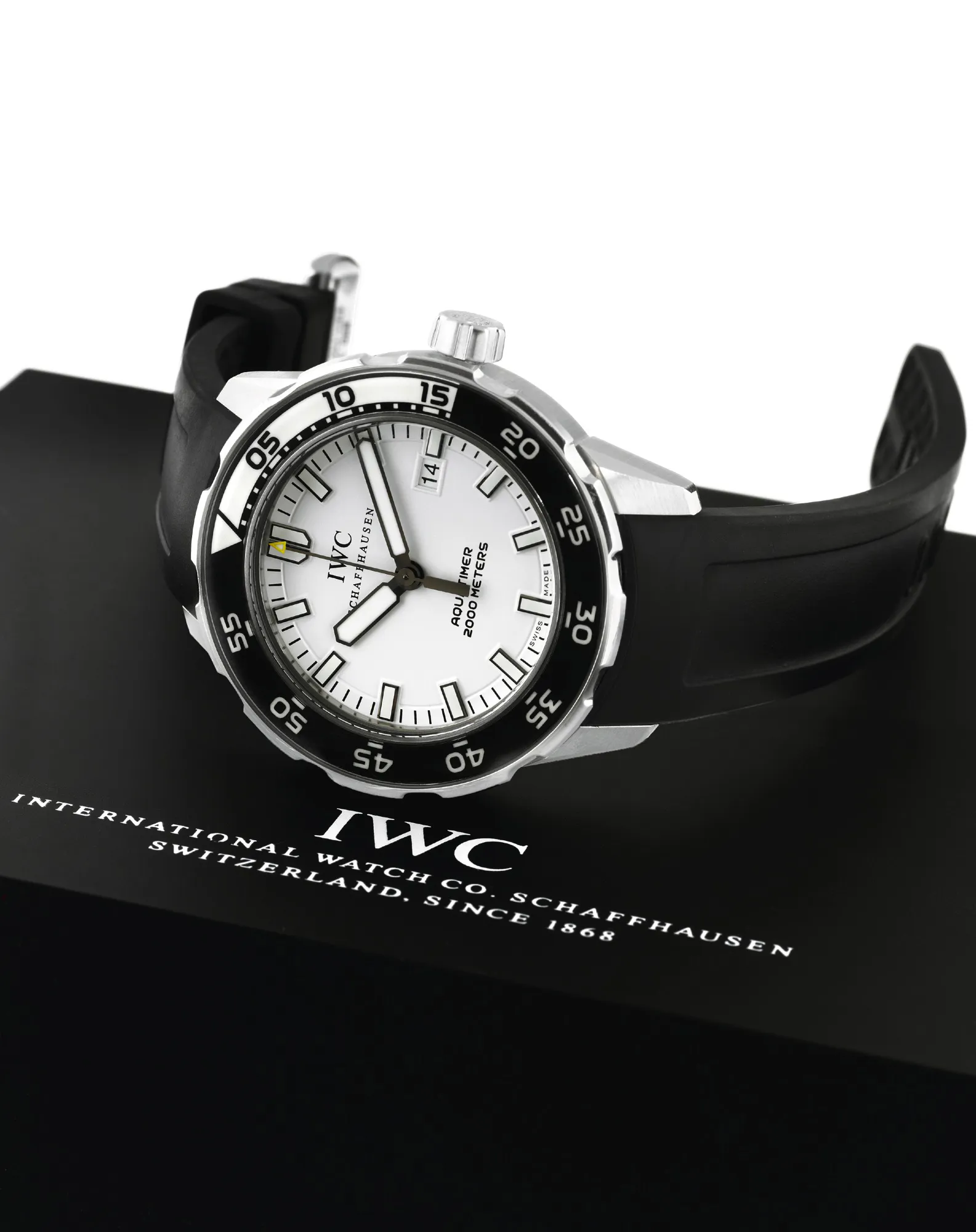 IWC Aquatimer 3568 45mm Stainless steel White