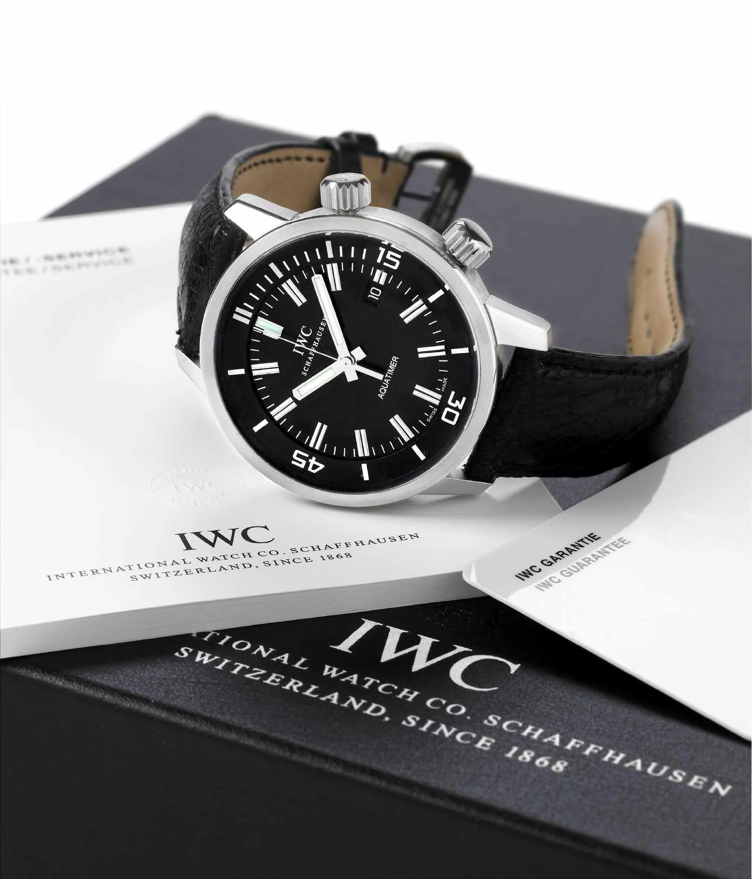 IWC Aquatimer Automatic 3231 44mm Stainless steel Black