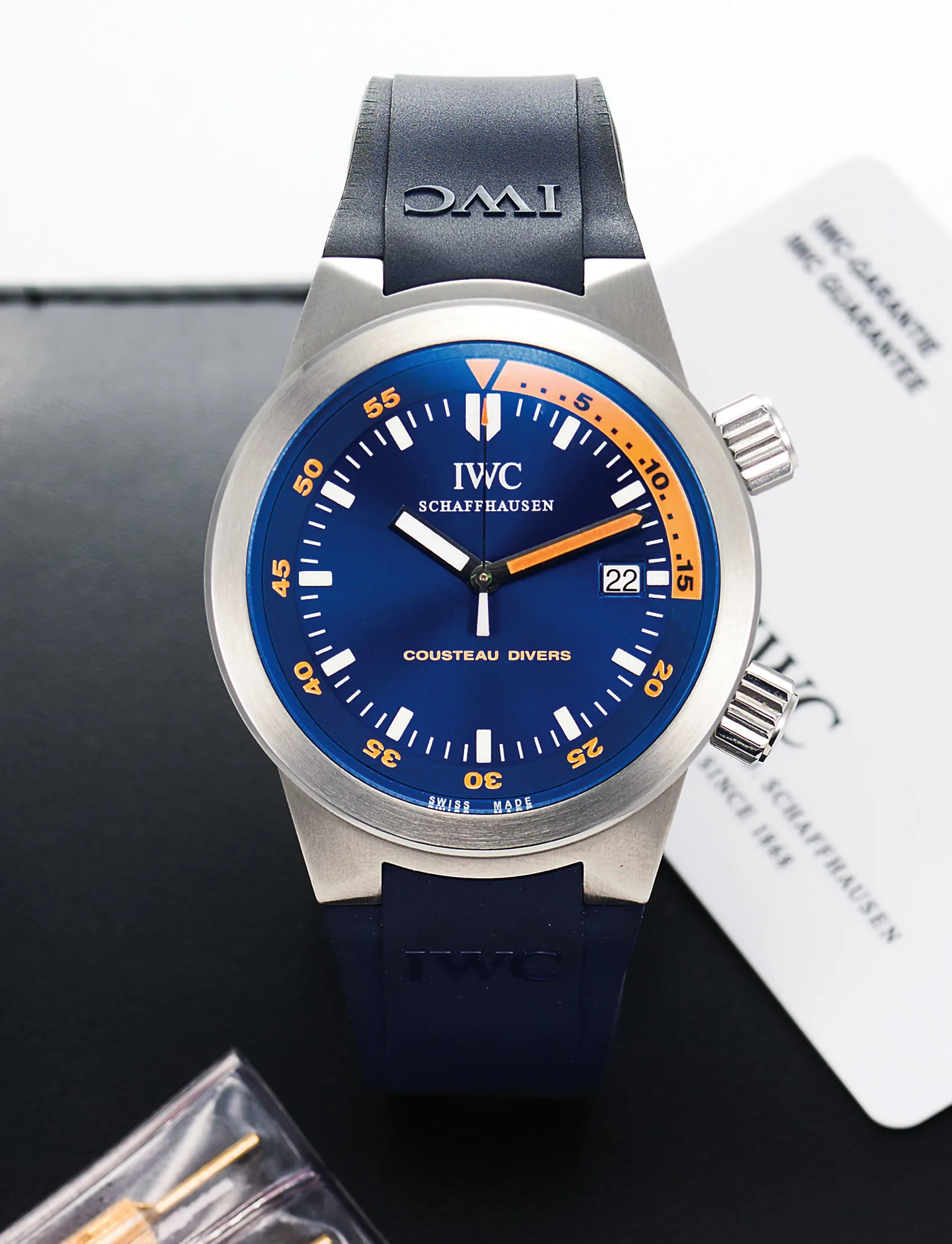 IWC Aquatimer Automatic 3548 42mm Stainless steel Blue