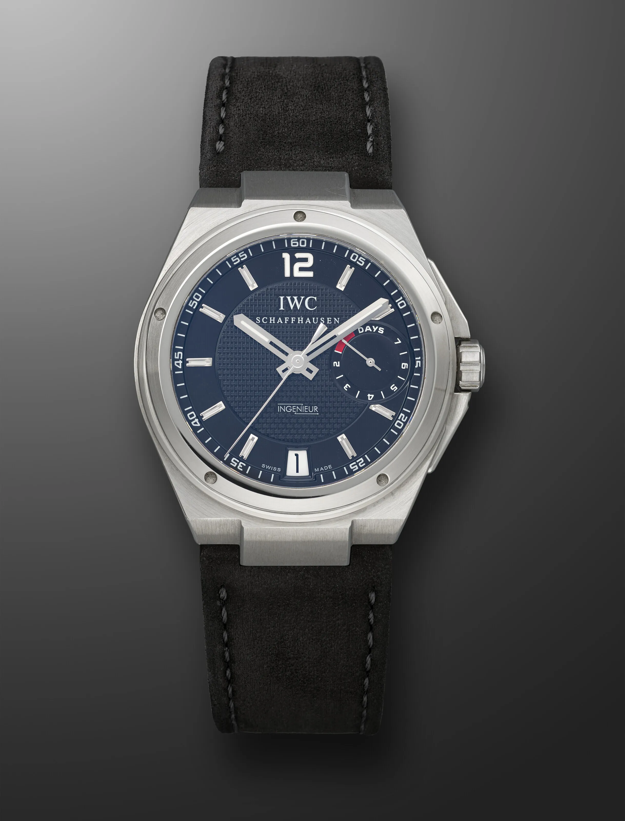 IWC Ingenieur IW500501 47mm Stainless steel Blue