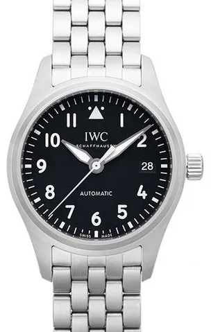 IWC Pilot IW324010 36mm Stainless steel Black