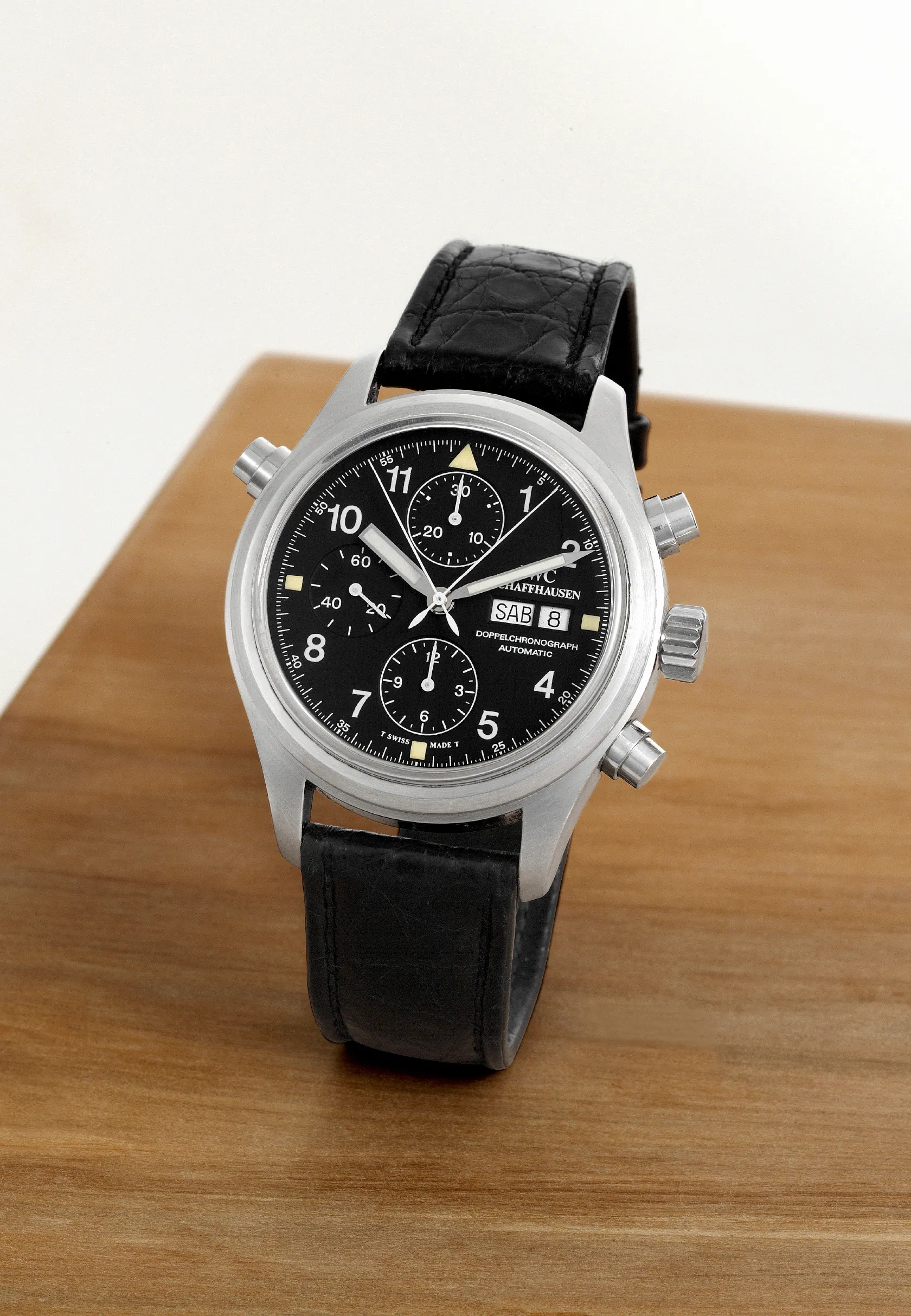 IWC Pilot 3713 42mm Stainless steel Black