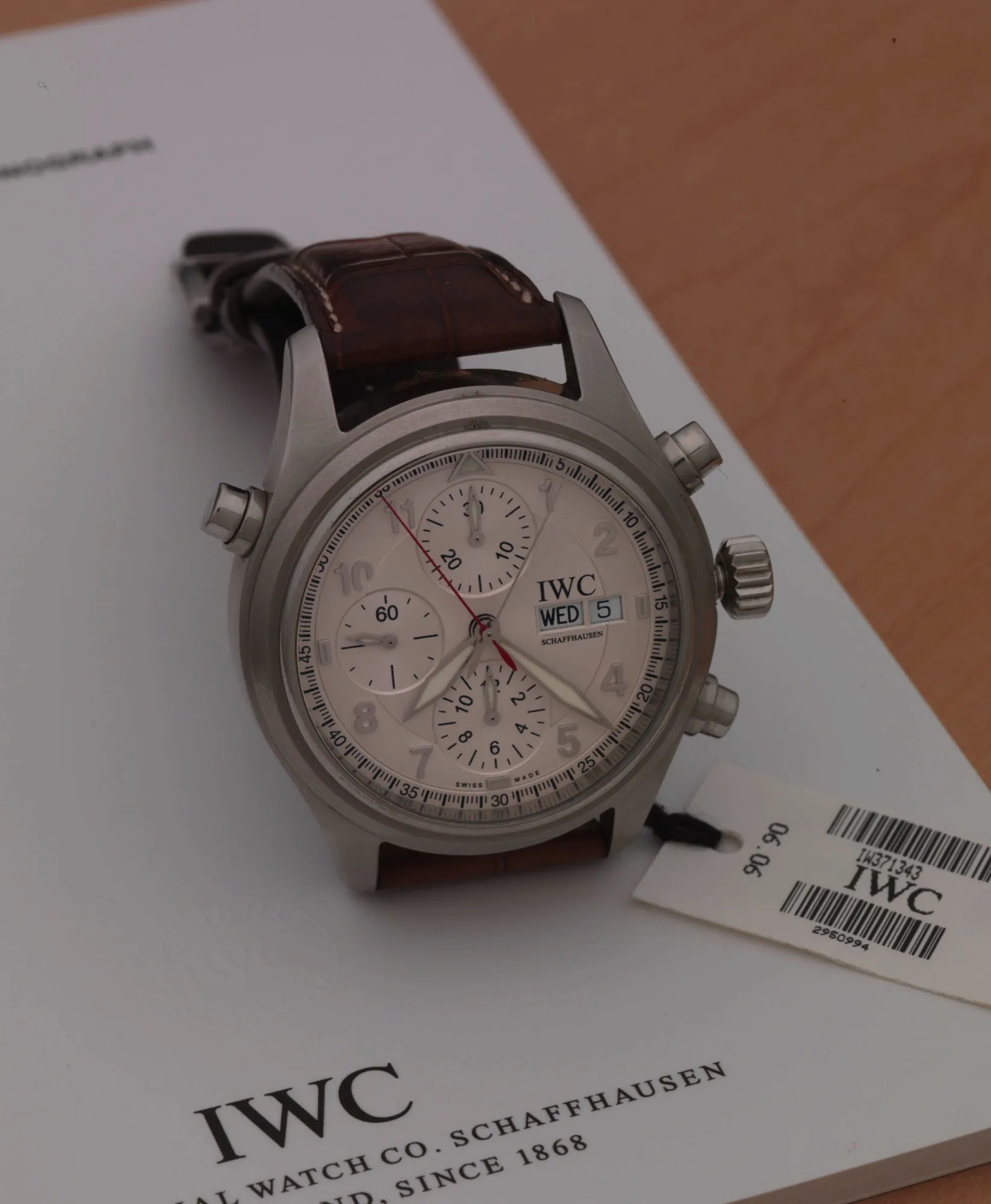 IWC Pilot 3713 42mm Stainless steel Silver