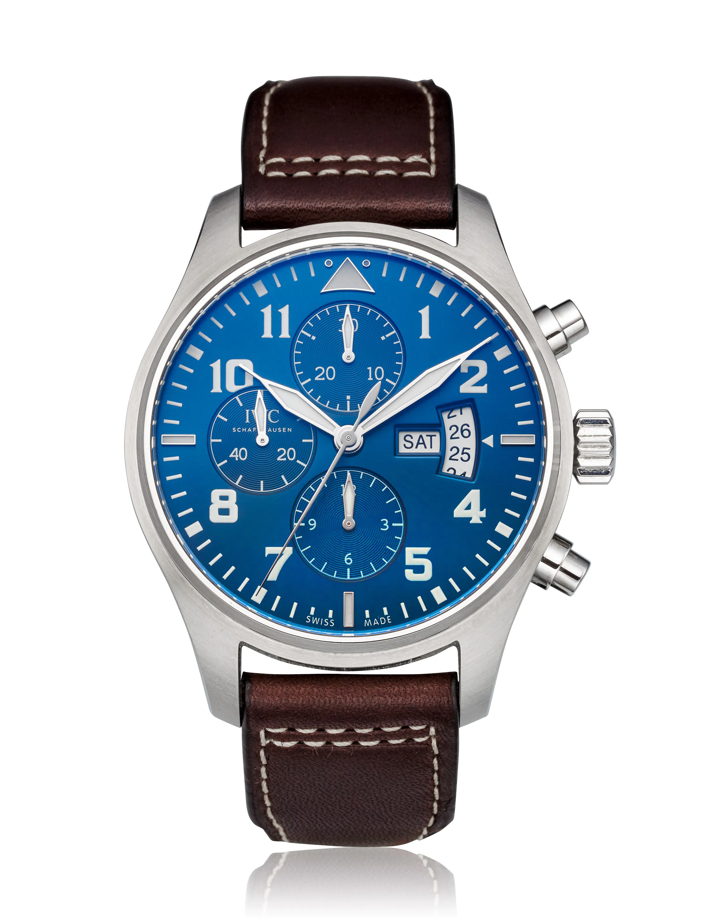 IWC Pilot IW377706 43mm Stainless steel Blue