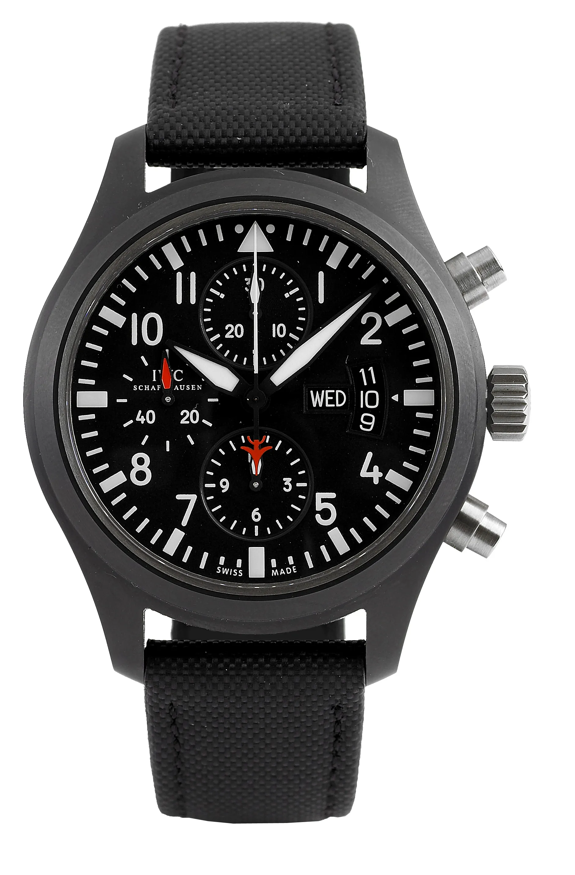 IWC Pilot IW378901 44mm Stainless steel Black