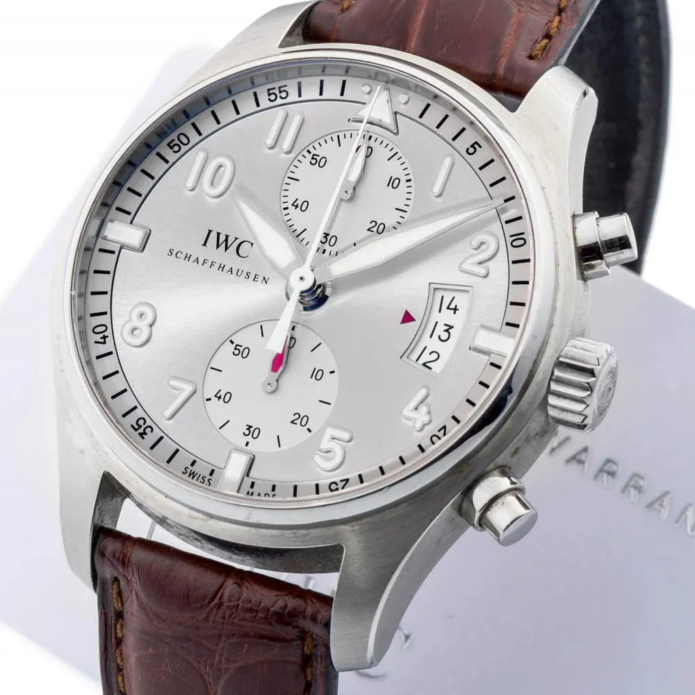 IWC Pilot IW387809 43mm Stainless steel Silver