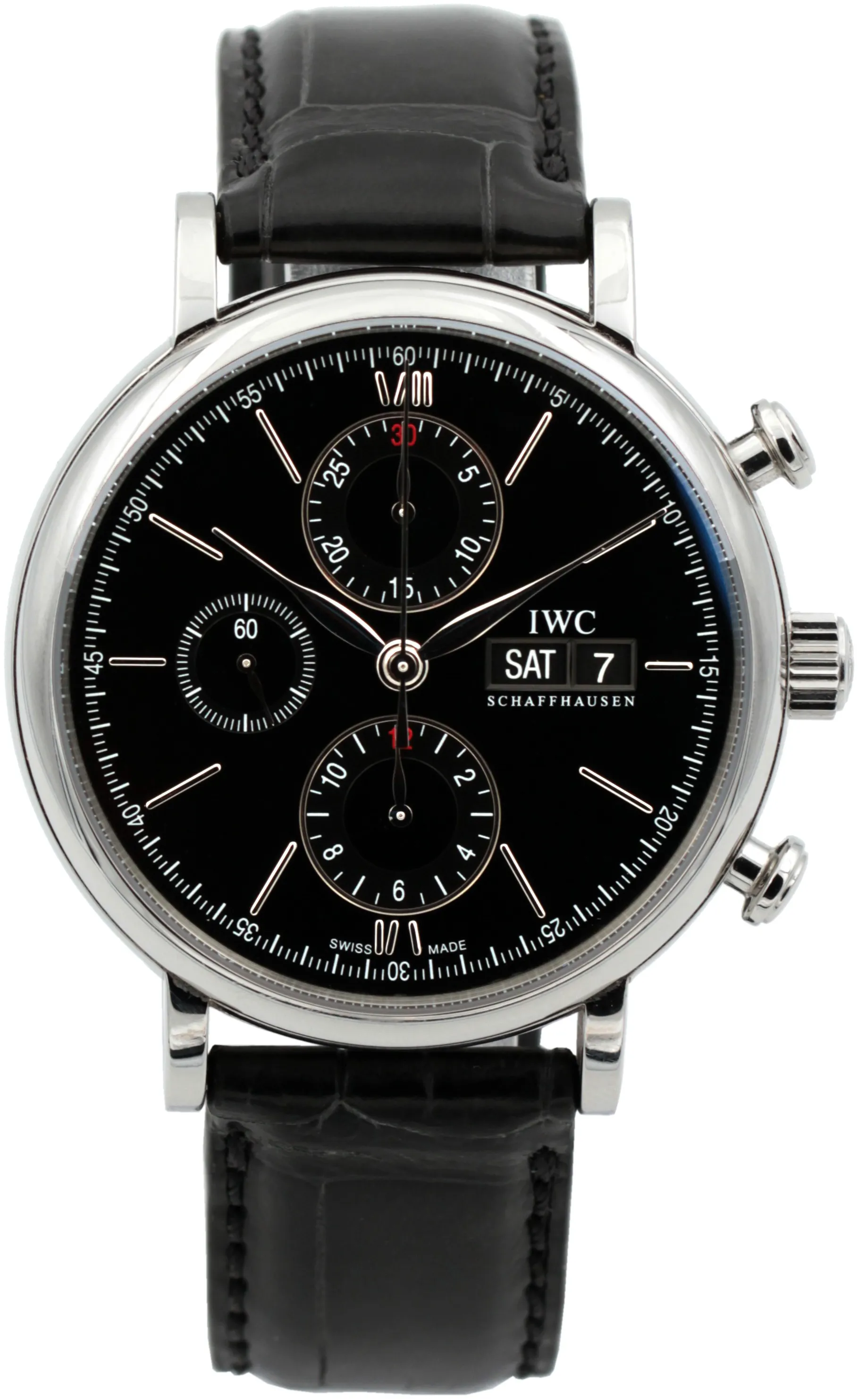 IWC Portofino IW391008 42mm Steel Black