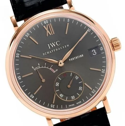 IWC Portofino IW510104 45mm Rose gold Grey