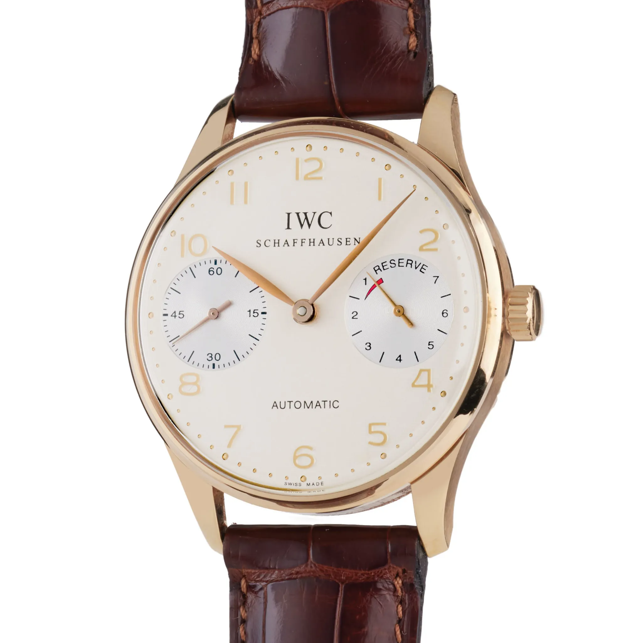 IWC Portugieser 5000 42mm Rose gold Rose gold