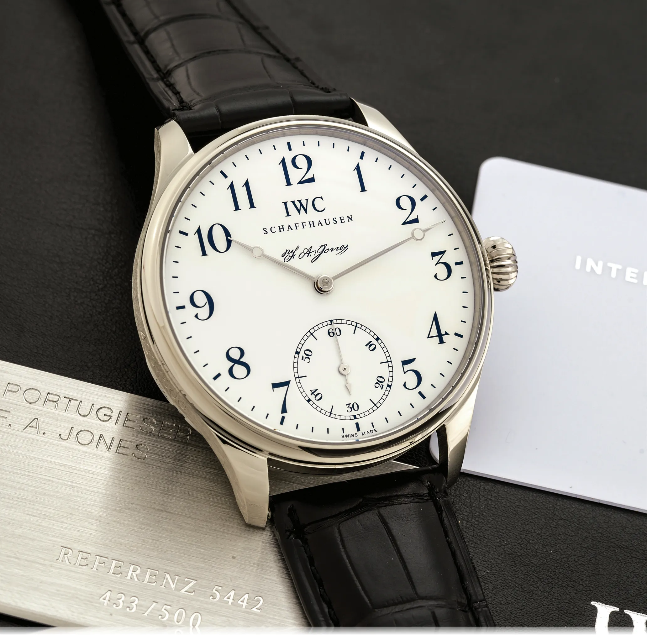 IWC Portugieser 5442 43mm Platinum White