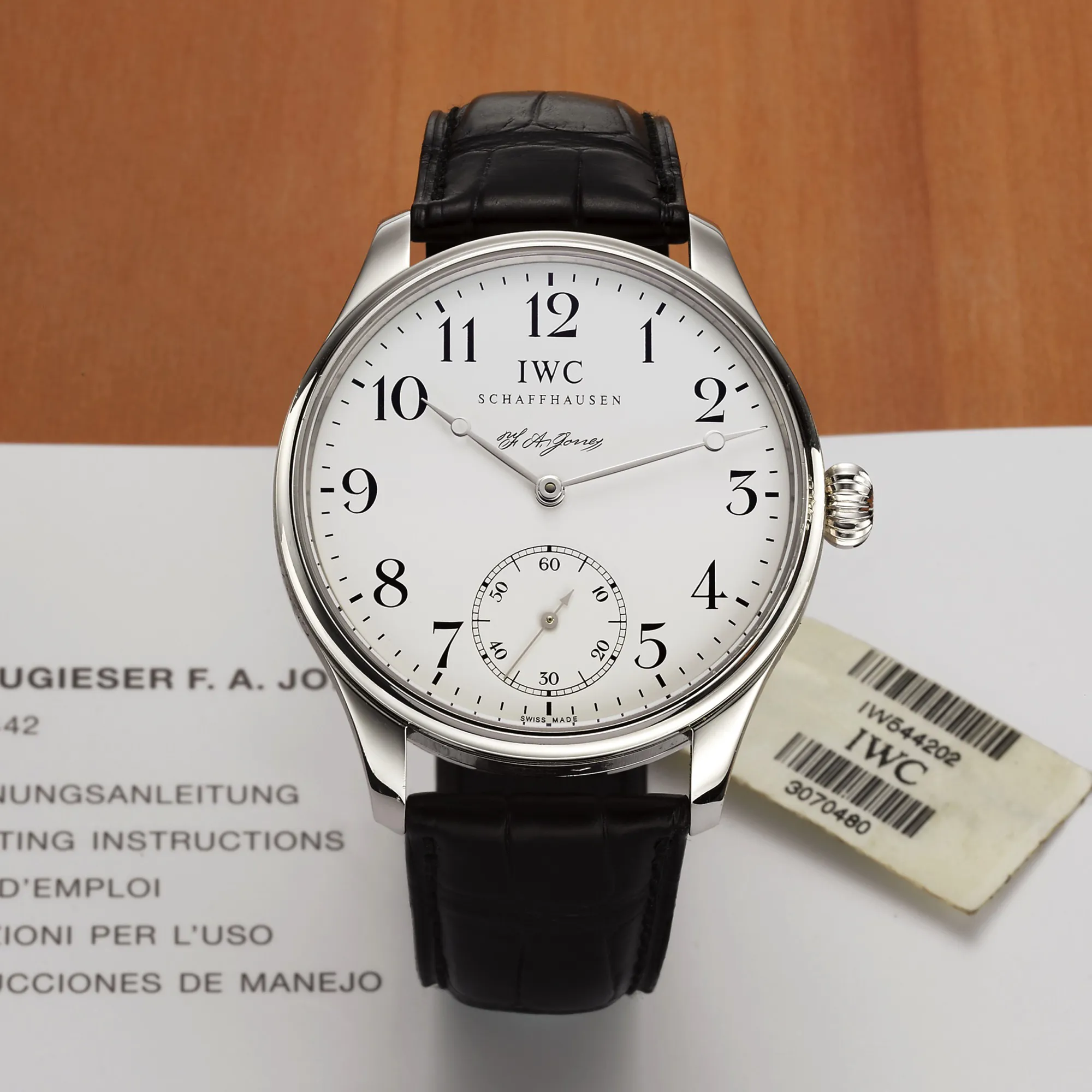 IWC Portugieser 5442 43mm Platinum White