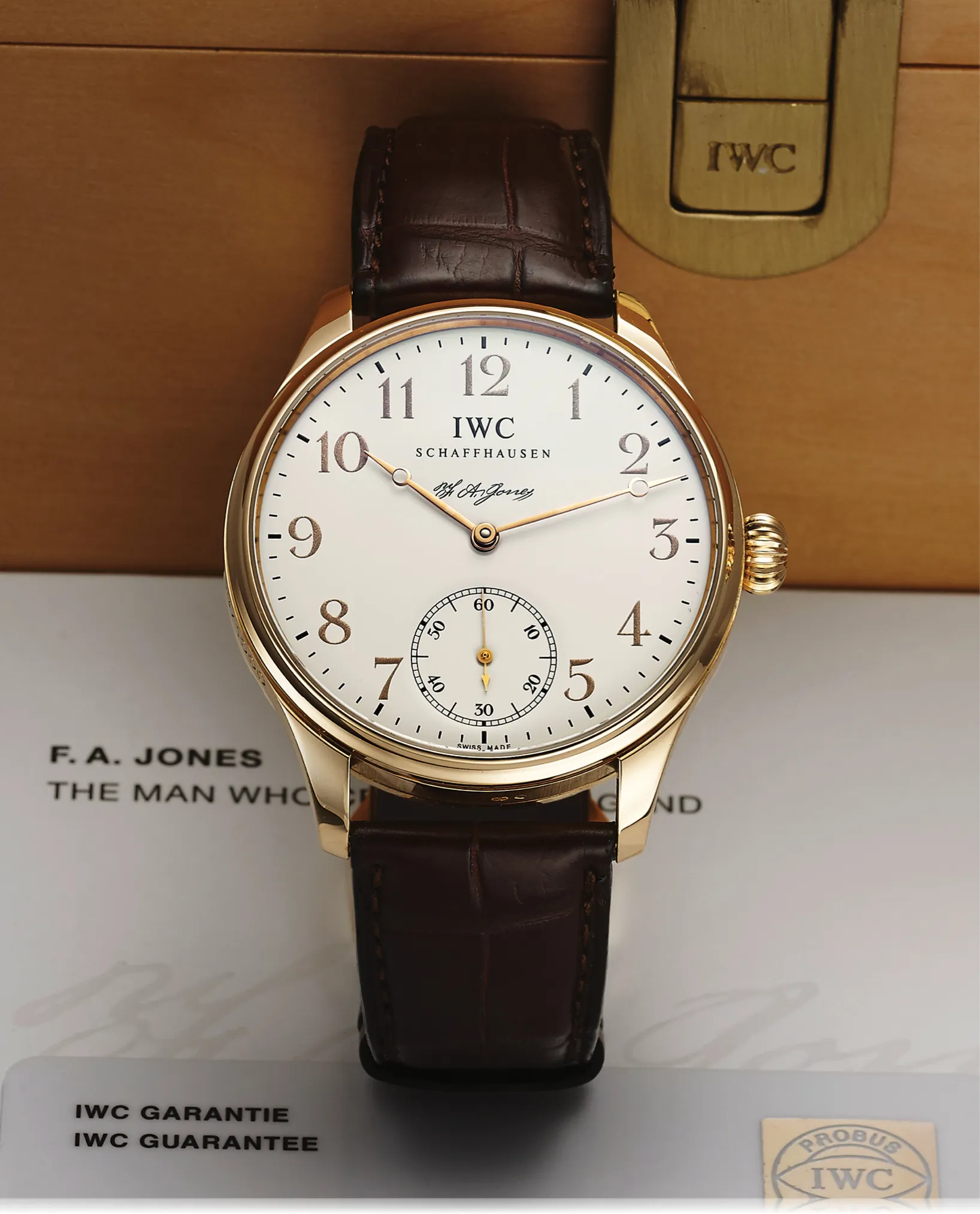 IWC Portugieser 5442 43mm Rose gold White