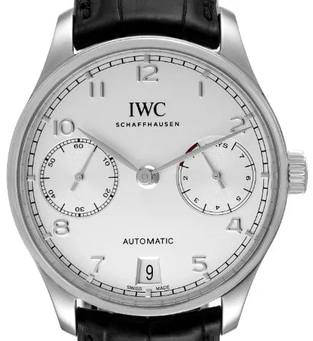 IWC Portugieser IW500712 42.5mm Steel Silver