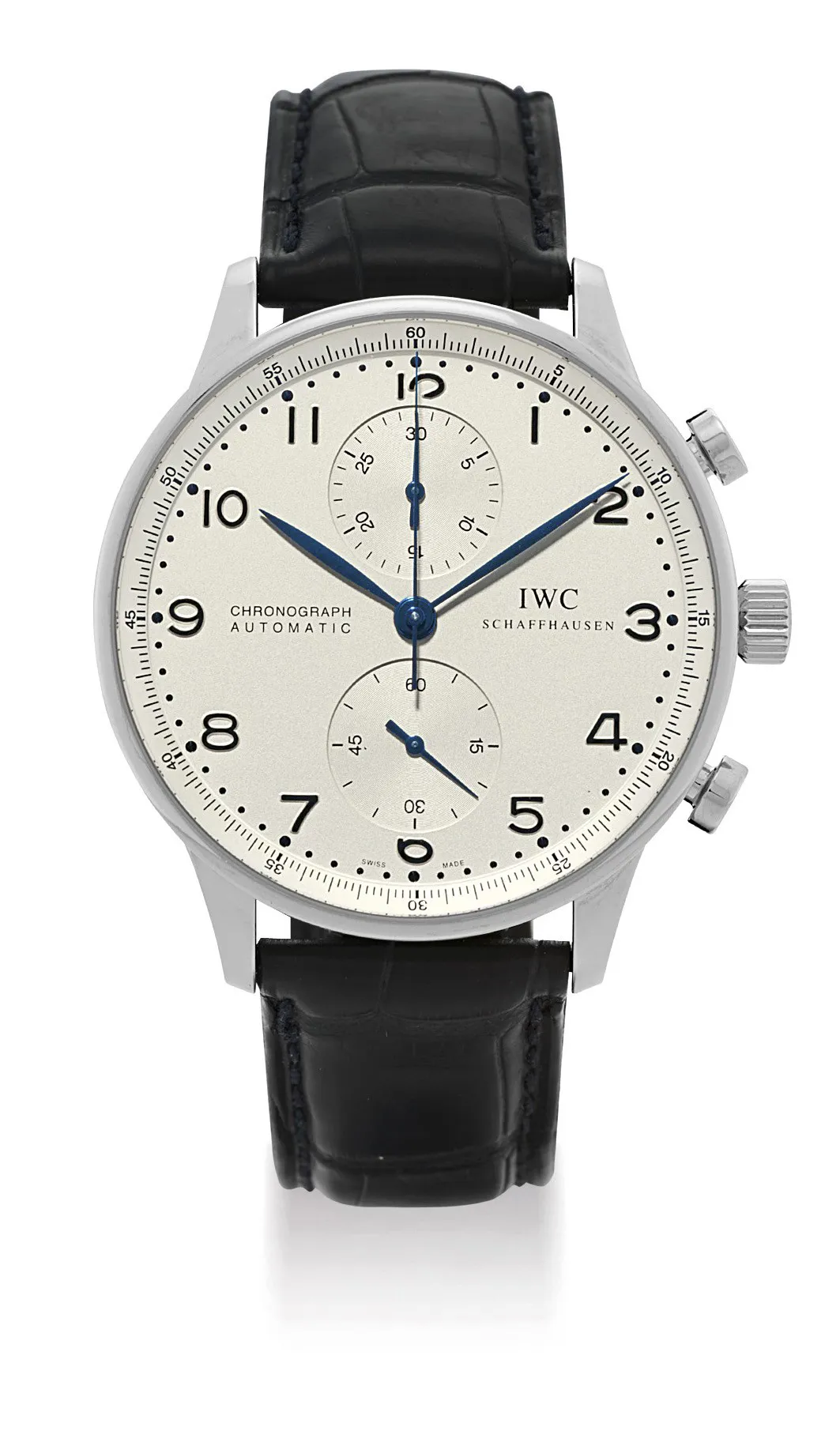 IWC Portugieser IW371417 41mm Stainless steel Silvered matte