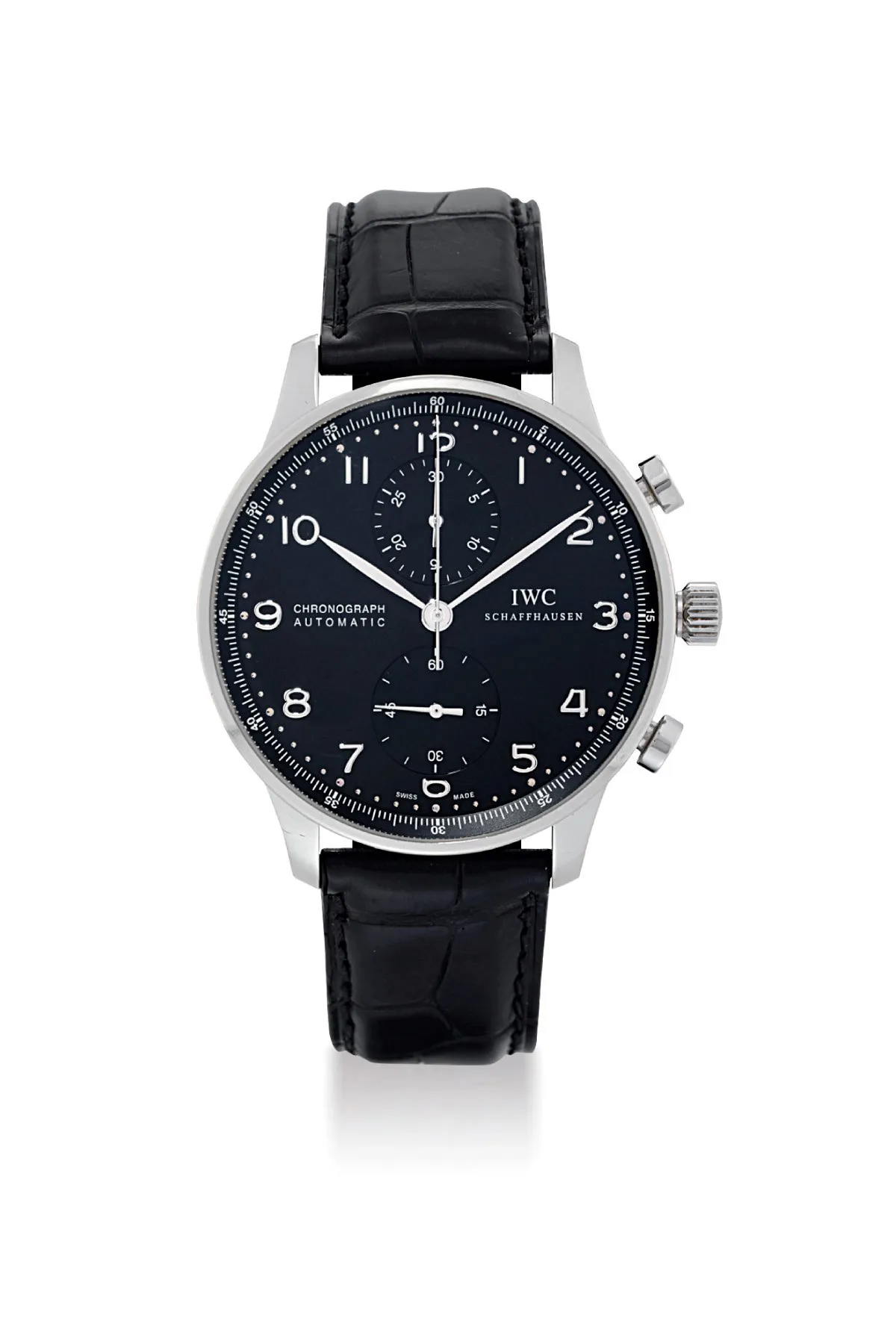 IWC Portugieser IW371447 41mm Stainless steel Black