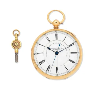 J. Hargreaves & Co. 53mm Yellow gold White