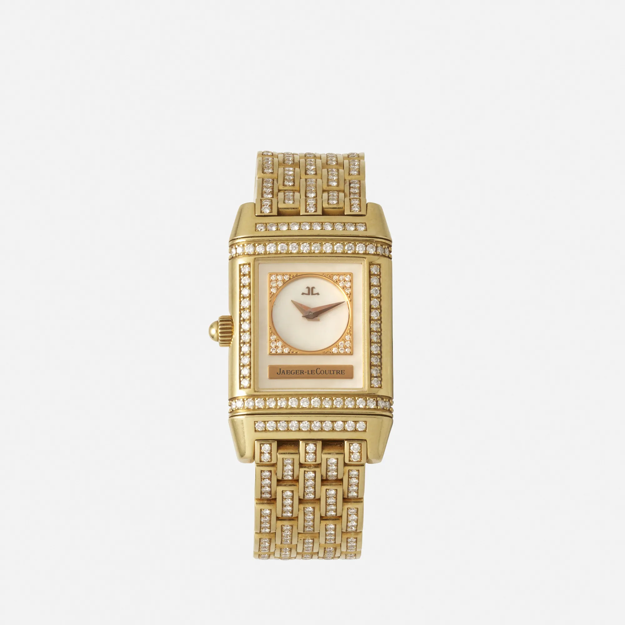 Jaeger-LeCoultre Reverso Duetto 266.1.44 21mm Yellow gold reversible dial 1