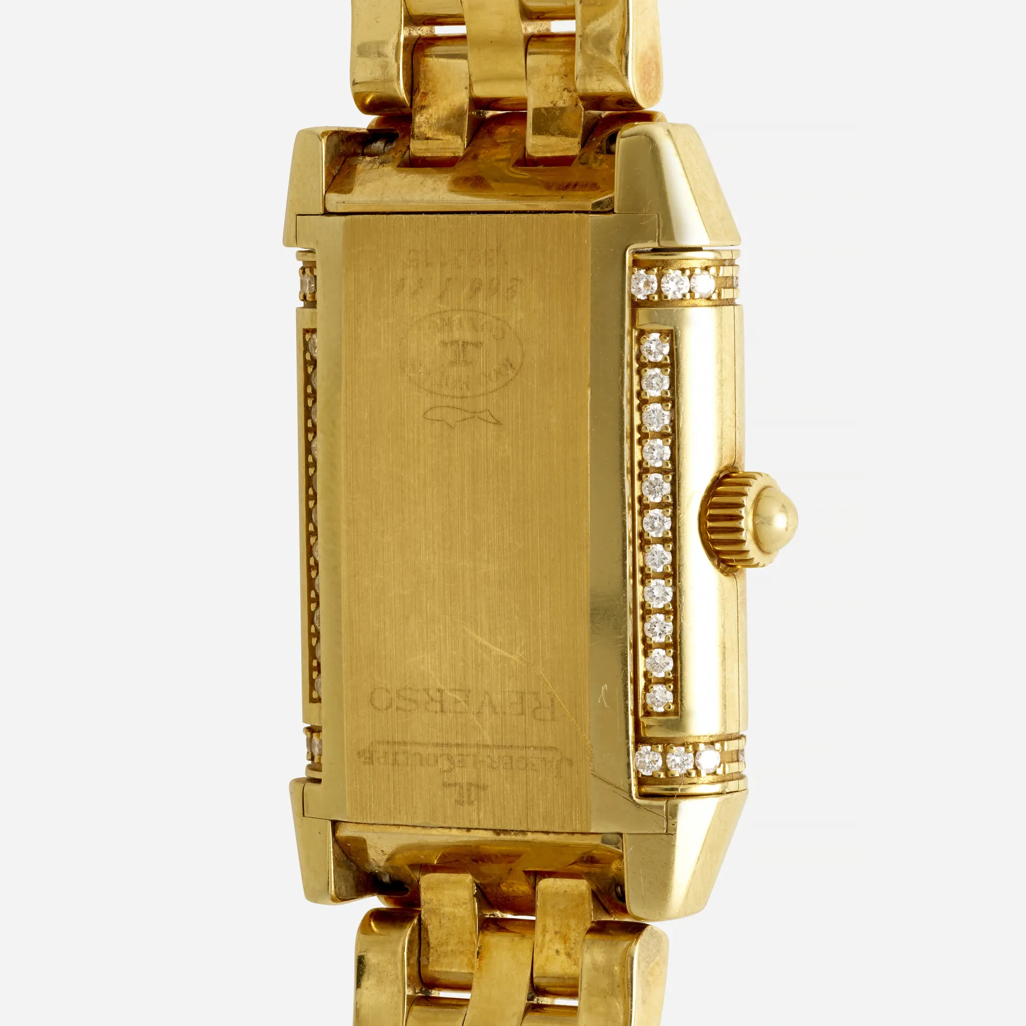 Jaeger-LeCoultre Reverso Duetto 266.1.44 21mm Yellow gold reversible dial 2